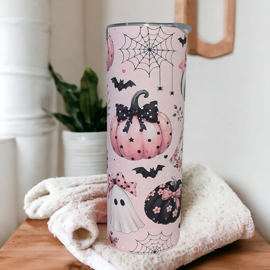 Fun Halloween Tumbler 20oz Includes A Reusable Straw