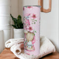 Gnome Tumbler 20oz With Reusable Straw, Can Be Personalized