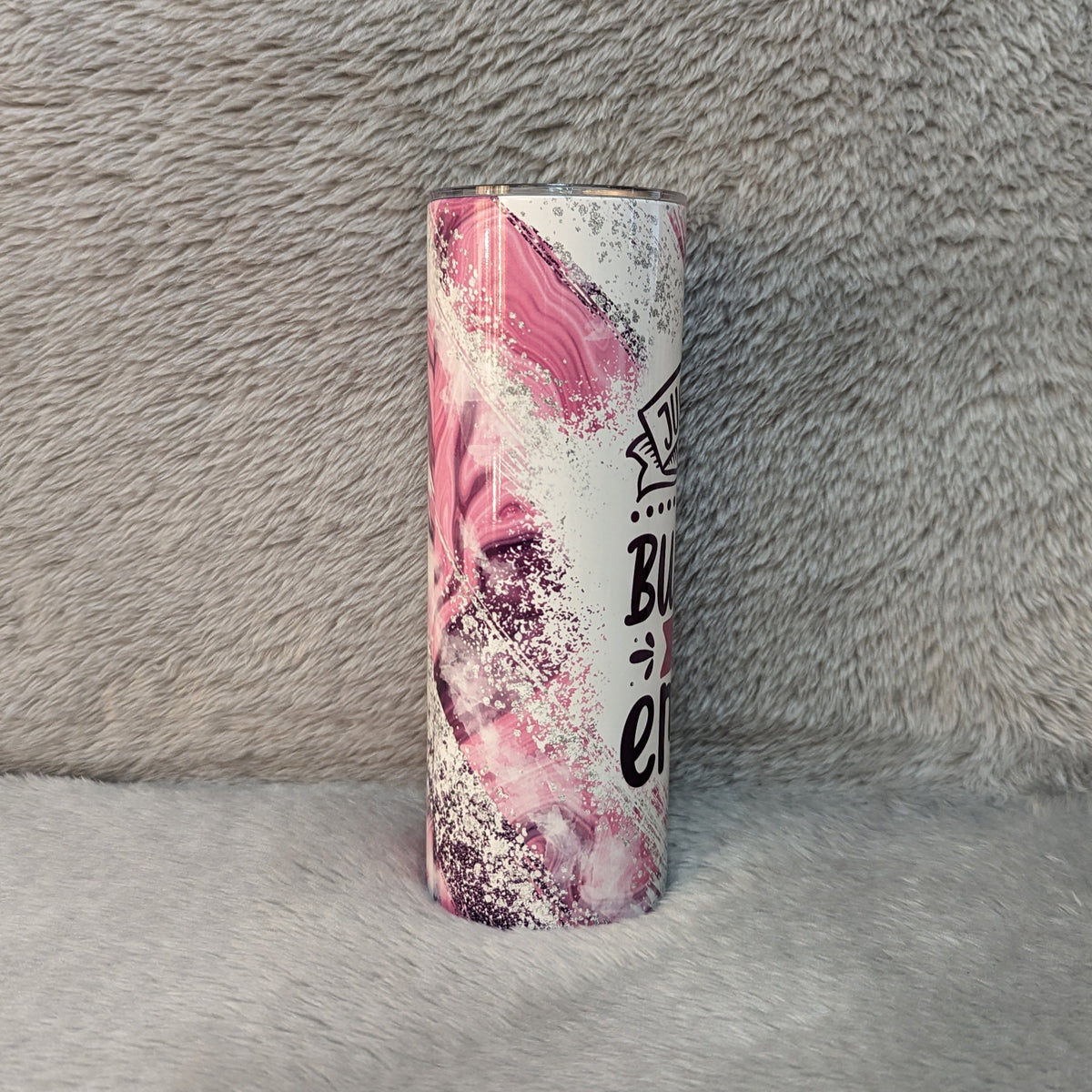 Boss Tumbler - Just A Girl Boss Building Her Empire Tumbler 20oz With Reusable Straw
