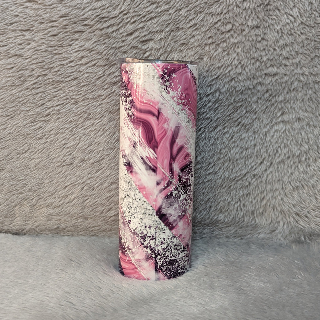 Boss Tumbler - Just A Girl Boss Building Her Empire Tumbler 20oz With Reusable Straw