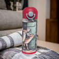 Kids Deer Water Bottle 12oz with Reusable Straw