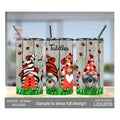 Kids Ladybug Gnome Tumbler 15oz With Reusable Straw, Can Be Personalized