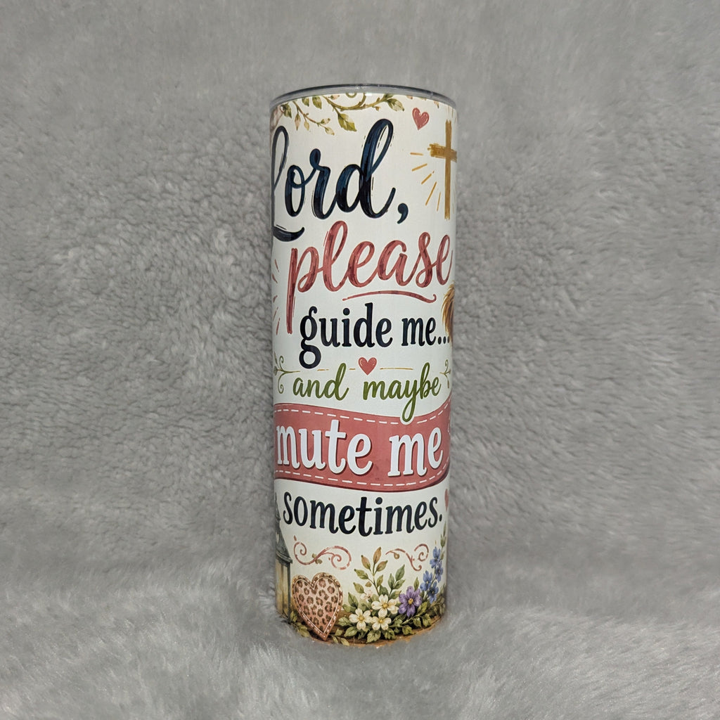 Faith-Inspired Highland Cow Tumbler 20oz With Reusable Straw