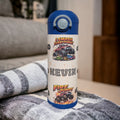 Kids Monster Truck Water Bottle 12oz With A Reusable Straw, Can Be Personalized