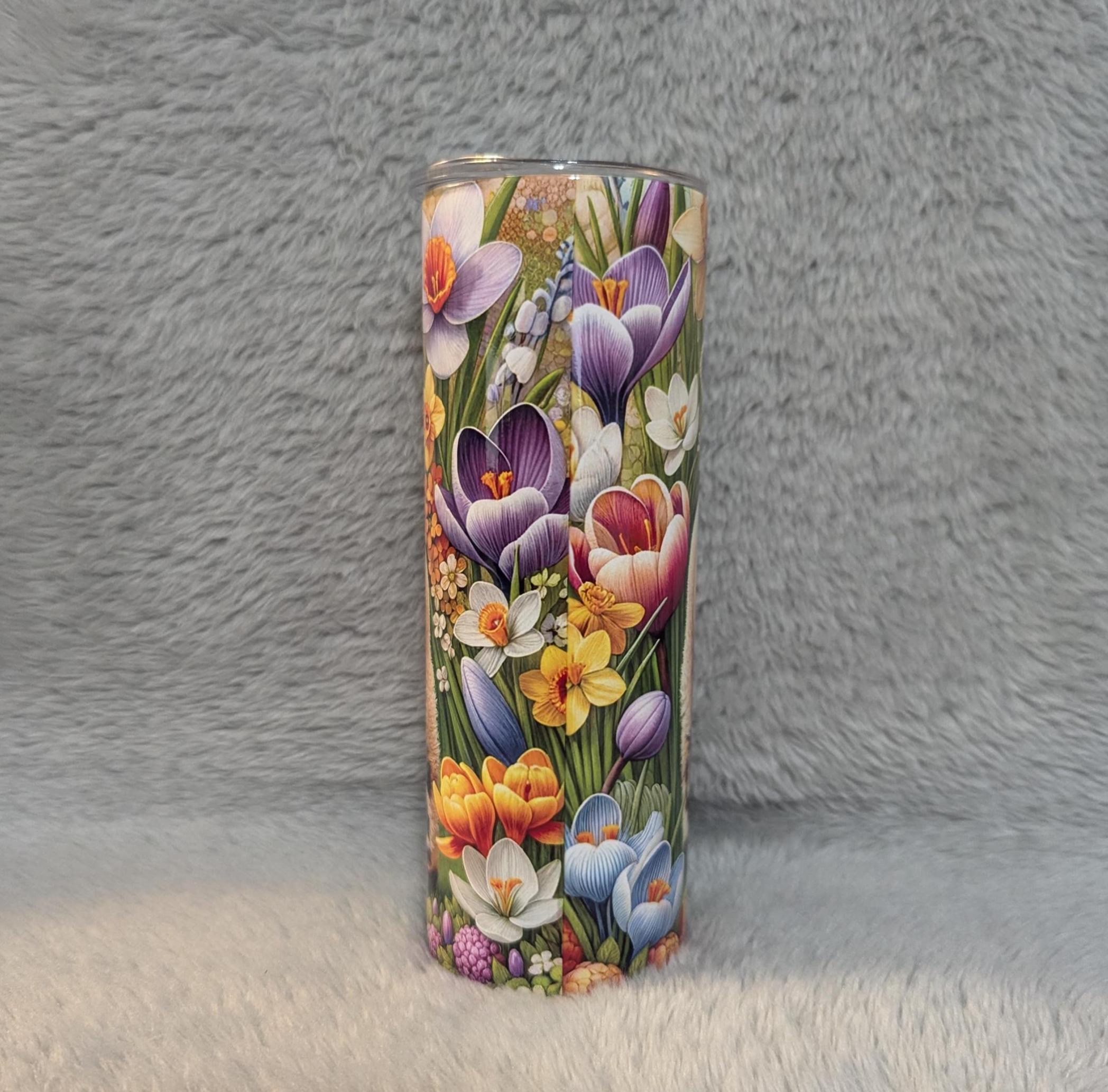 Adorable Lamb Tumbler 20oz With Reusable Straw, Can Be Personalized