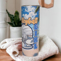 Volleyball Girl Tumbler 20oz With Reusable Straw, Can Be Personalized