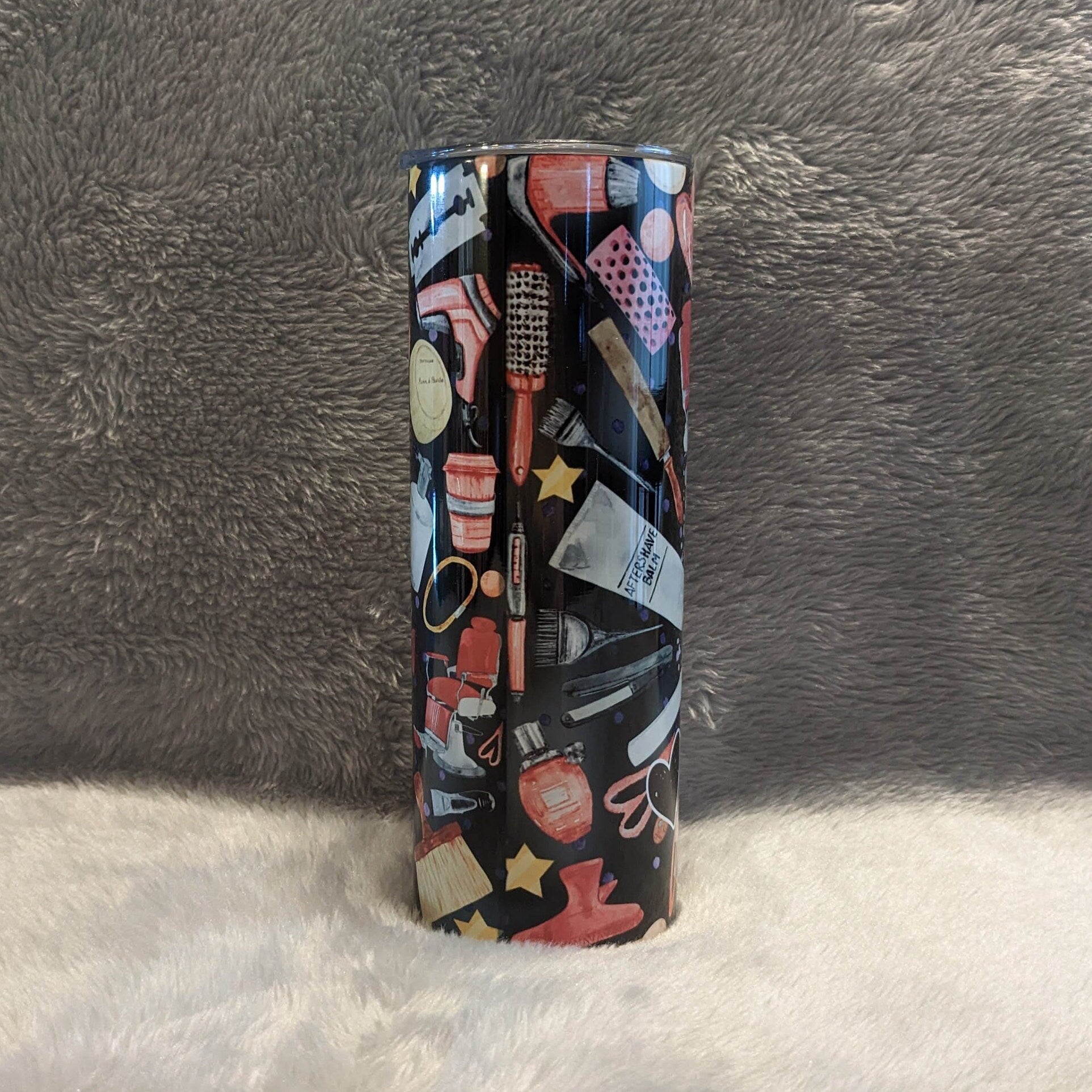 Hair Stylist Tumbler 20oz With Reusable Straw, Can Be Personalized