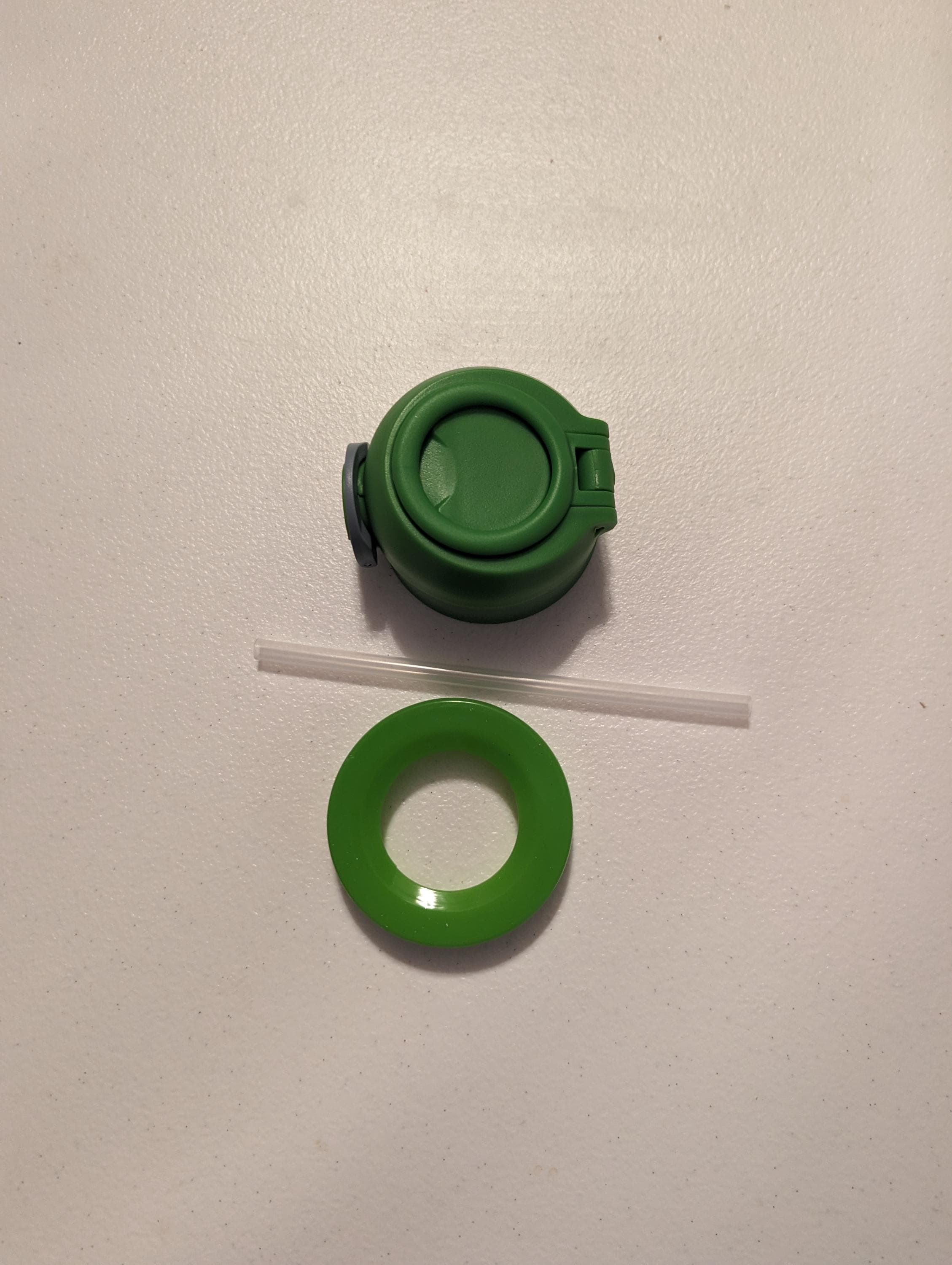 1 piece set of kids water bottle lid, straw and silicone bottom Replacements