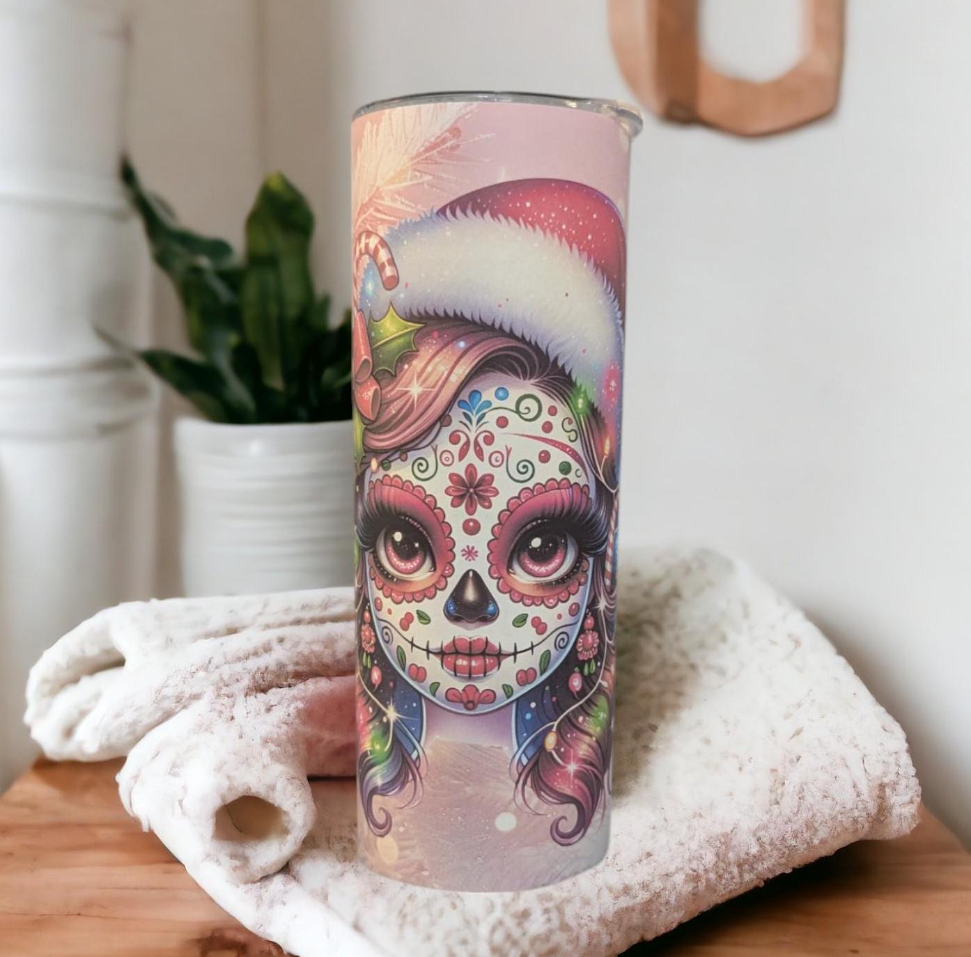 Sweet and Spicy Girl Tumbler 20oz With Reusable Straw, Can Be Personalized