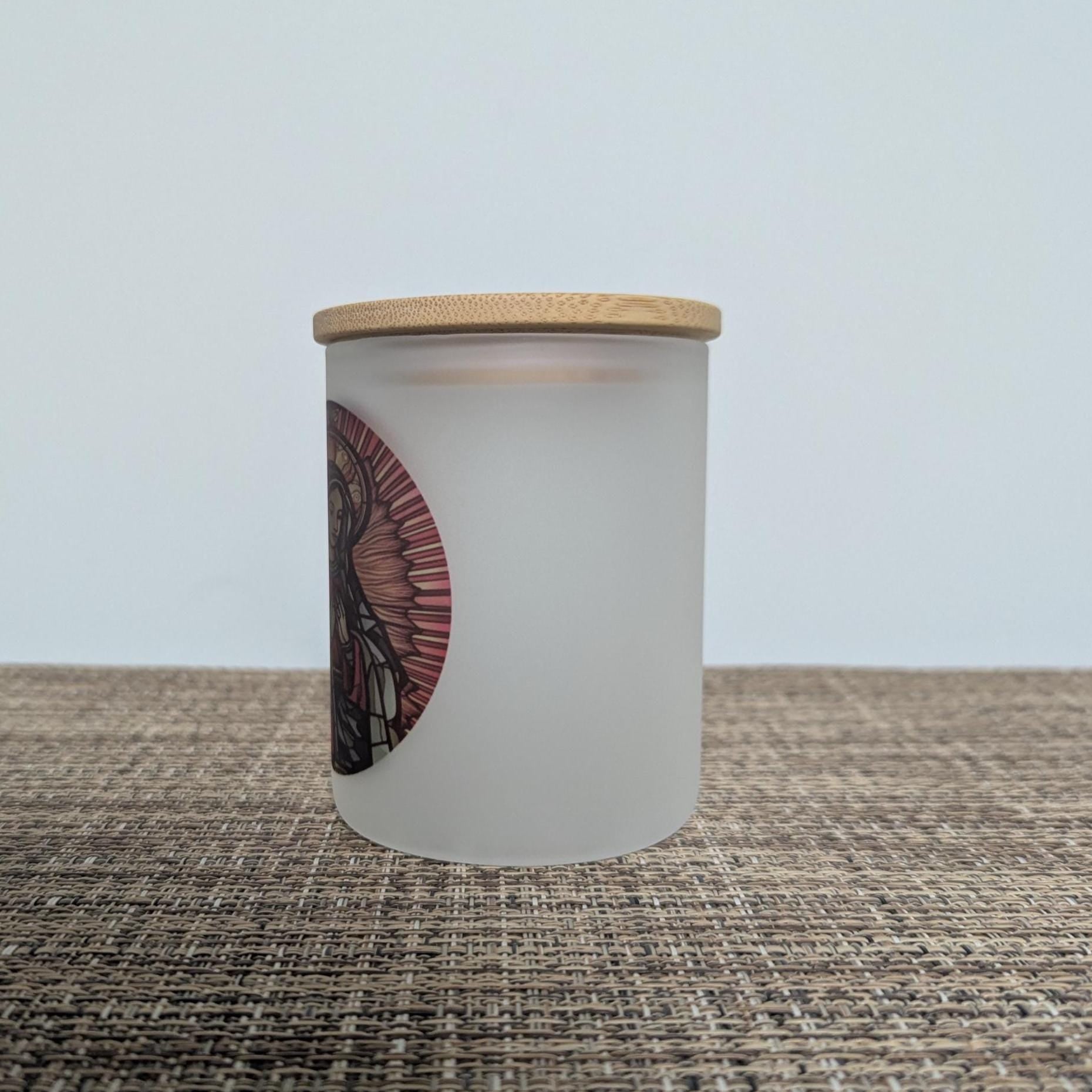 Mother Teresa Candle Holder with Flickering Tea Light