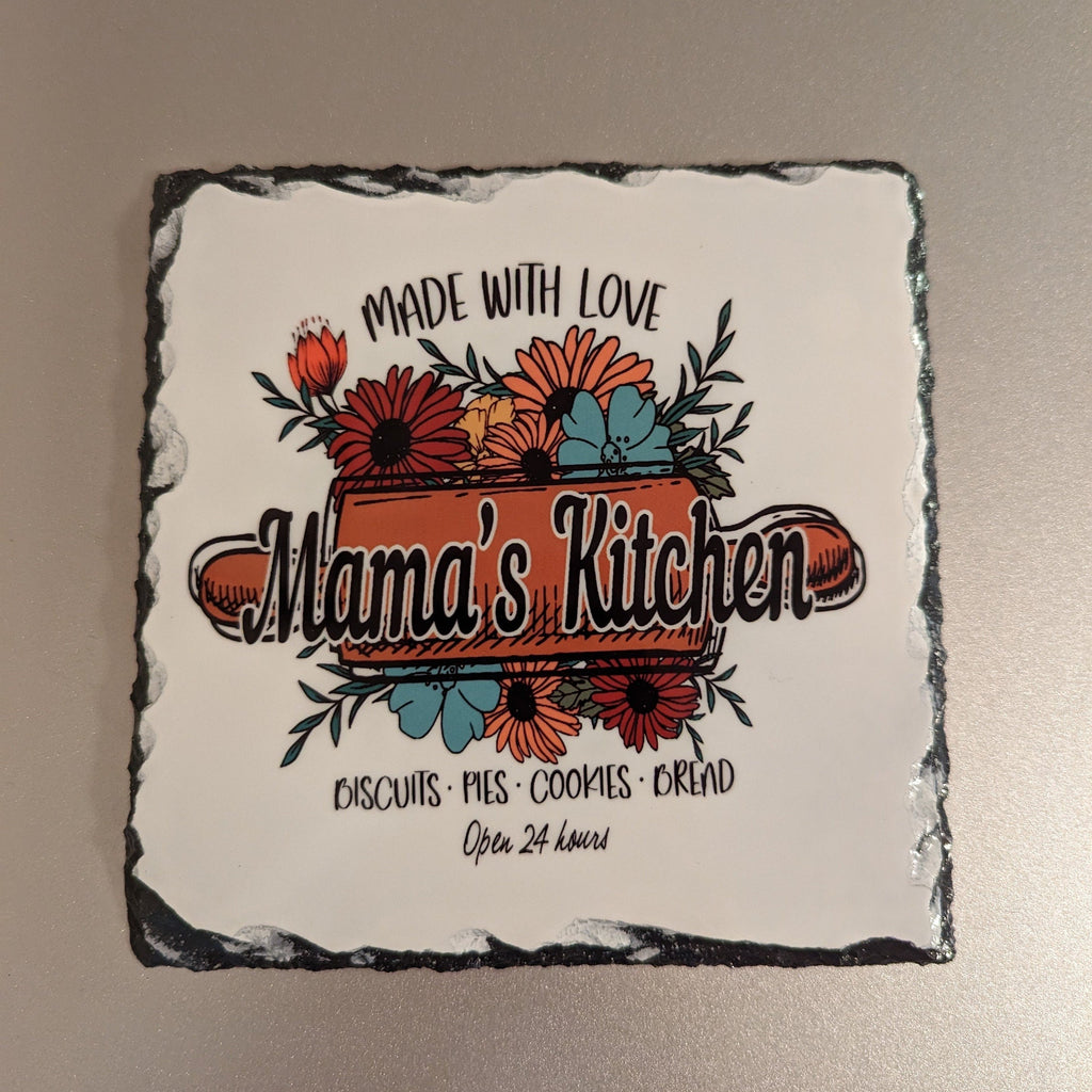 Mamas Kitchen Slate Picture With Display Legs