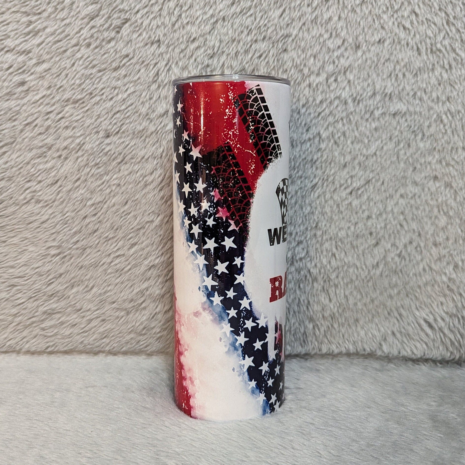 Weekends Are For Racing Tumbler 20oz With Reusable Straw