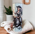 Rodeo Girl Tumbler 20oz With Reusable Straw, Can Be Personalized
