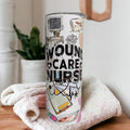 Wound Care Nurse Tumbler 20oz With Reusable Straw