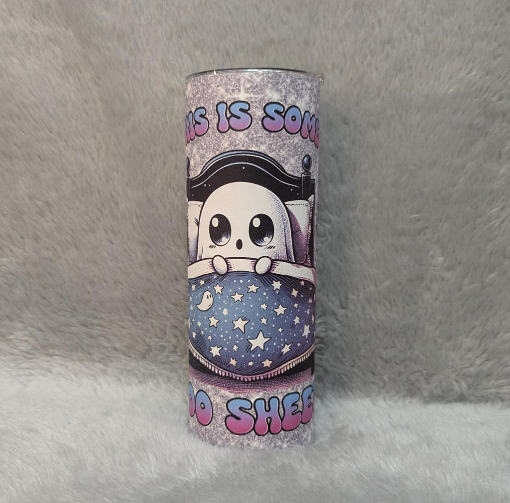 This Is Some Boo Sheet Ghost Tumbler 20oz With Reusable Straw