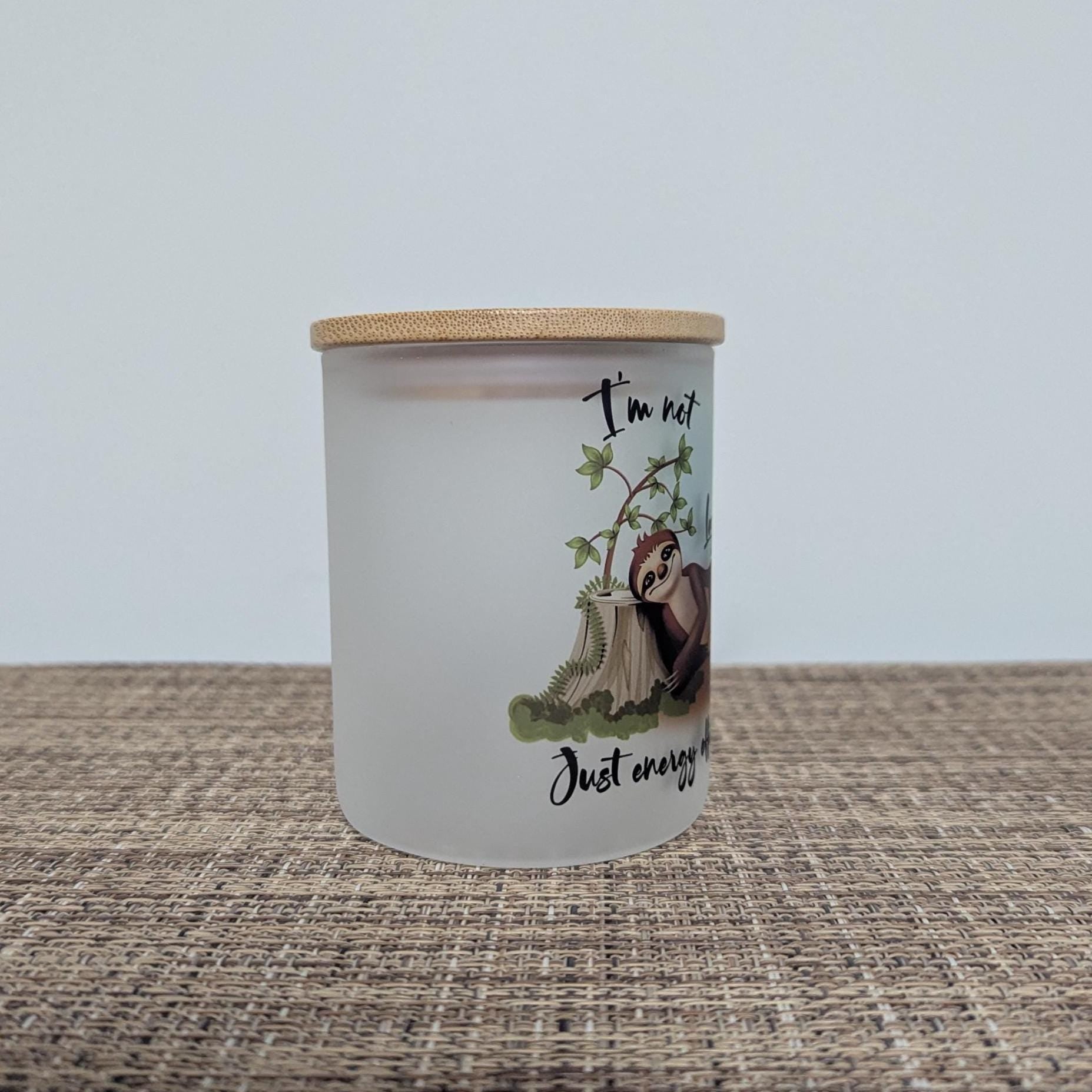 Sloth Candle Holder With A Battery Operated Flickering Tea Light