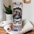 Fitness Tumbler 20oz With Reusable Straw, Can Be Personalized