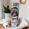 Radiology Tech Tumbler 20oz With Reusable Straw, Can Be Personalized