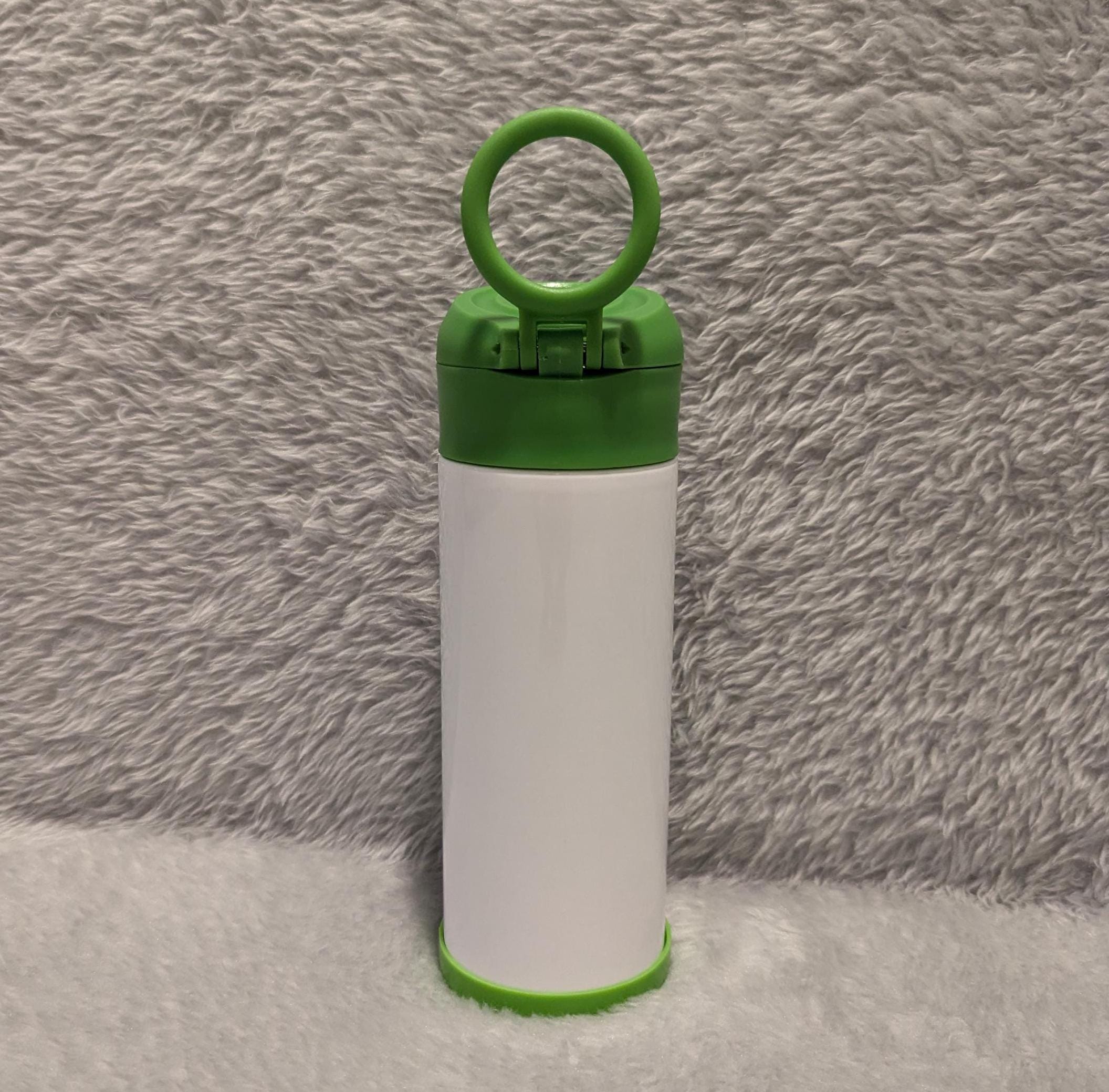 Kids Tractor Water Bottle Just A Girl Who Loves Tractors 12oz With Reusable Straw Can Be Personalized