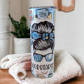 Secretary Life Tumbler 20oz With Reusable Straw, Can Be Personalized