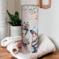 Wedding Gnome Tumbler 20oz With Reusable Straw, Can Be Personalized
