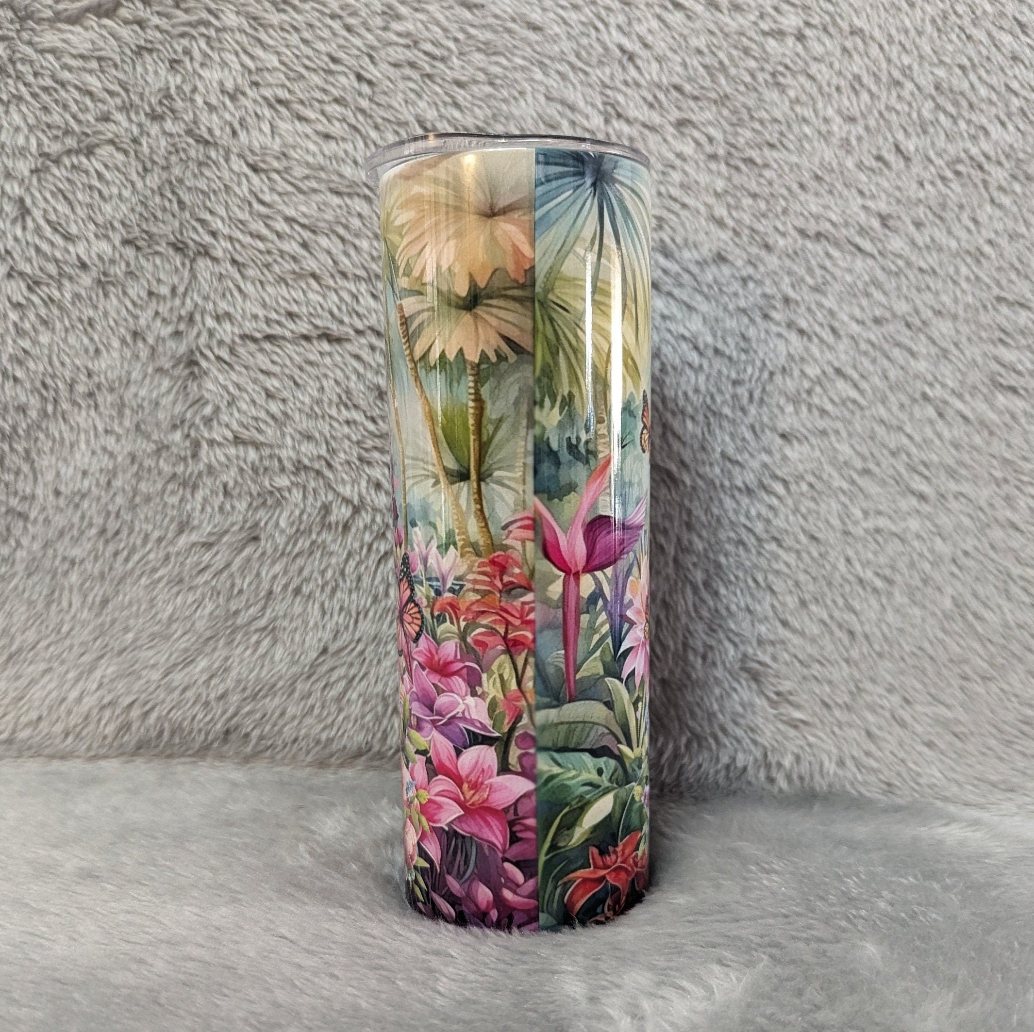 Highland Cow Tumbler 20oz With Reusable Straw, Can Be Personalized