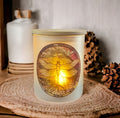 Dragonfly Candle Holder With A Battery Operated Flickering Tea Light