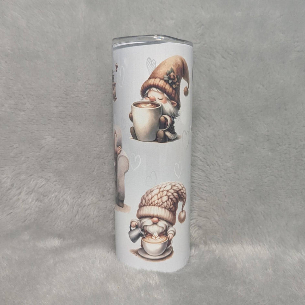 Coffee Gnome Tumbler 20oz With Reusable Straw