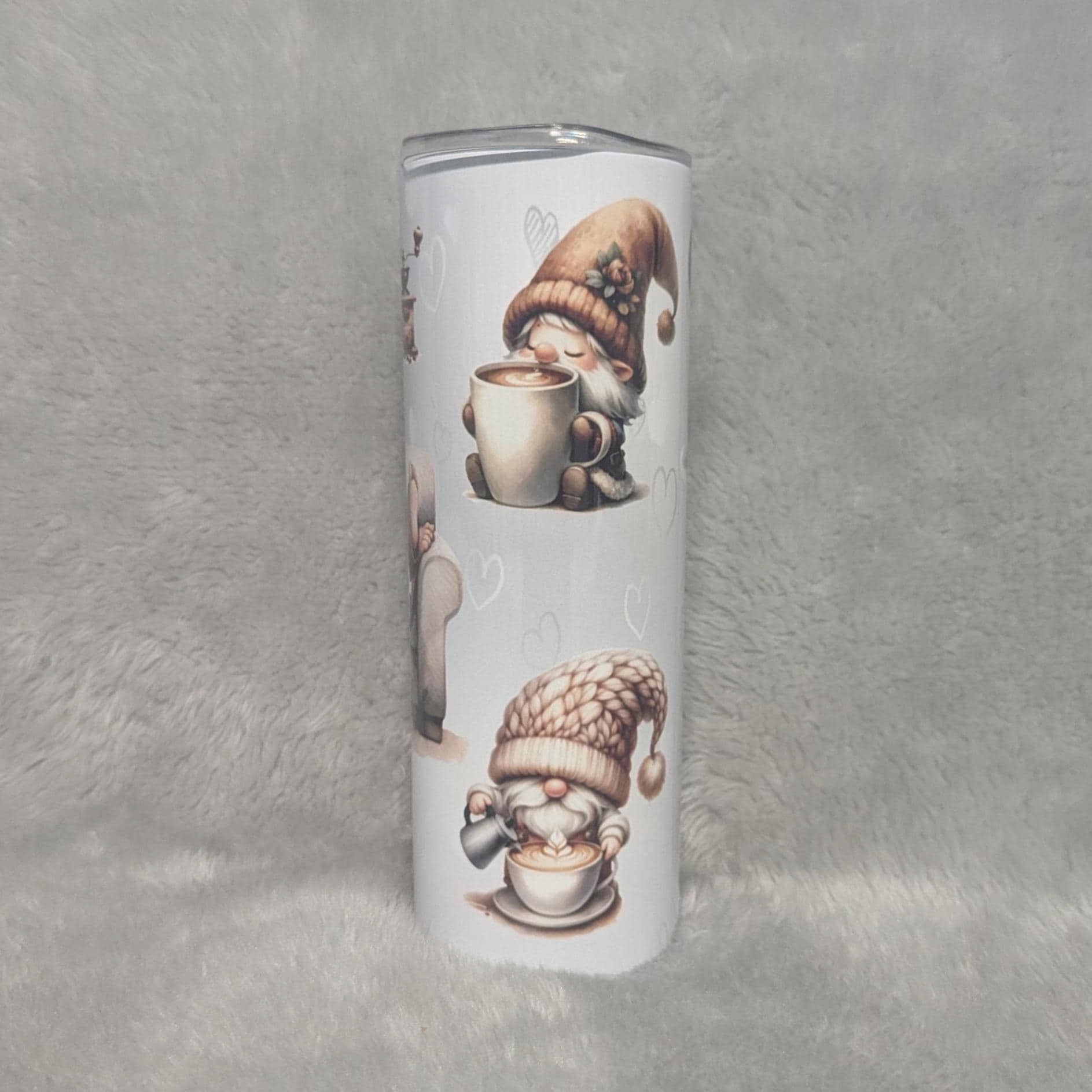 Coffee Gnome Tumbler 20oz With Reusable Straw
