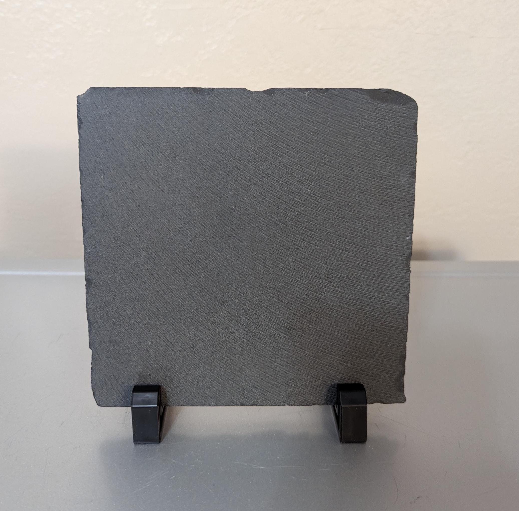 Pink Flamingo Slate Picture With Display Legs