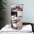 Kids Possum Tumbler 15oz With Reusable Straw, Can Be Personalized
