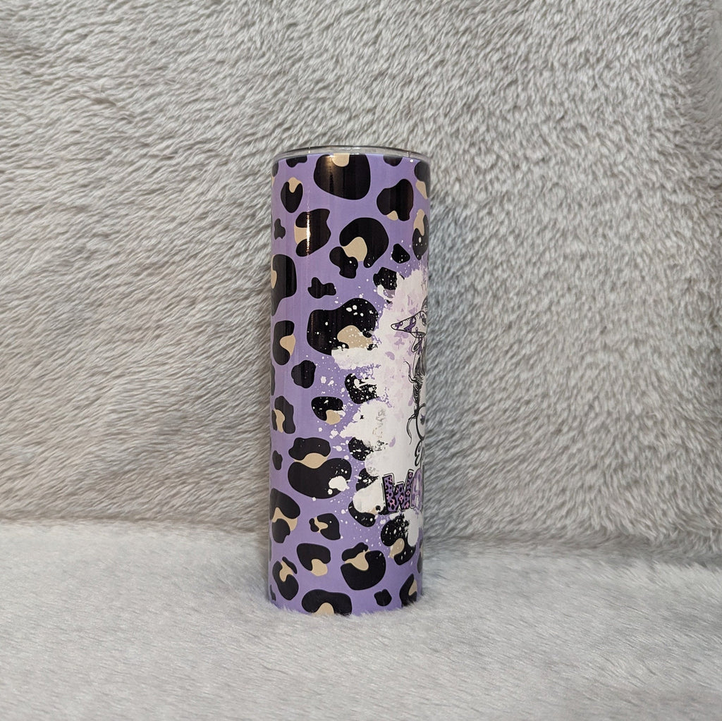 Epilepsy Warrior Tumbler 20oz With Reusable Straw, Can Be Personalized
