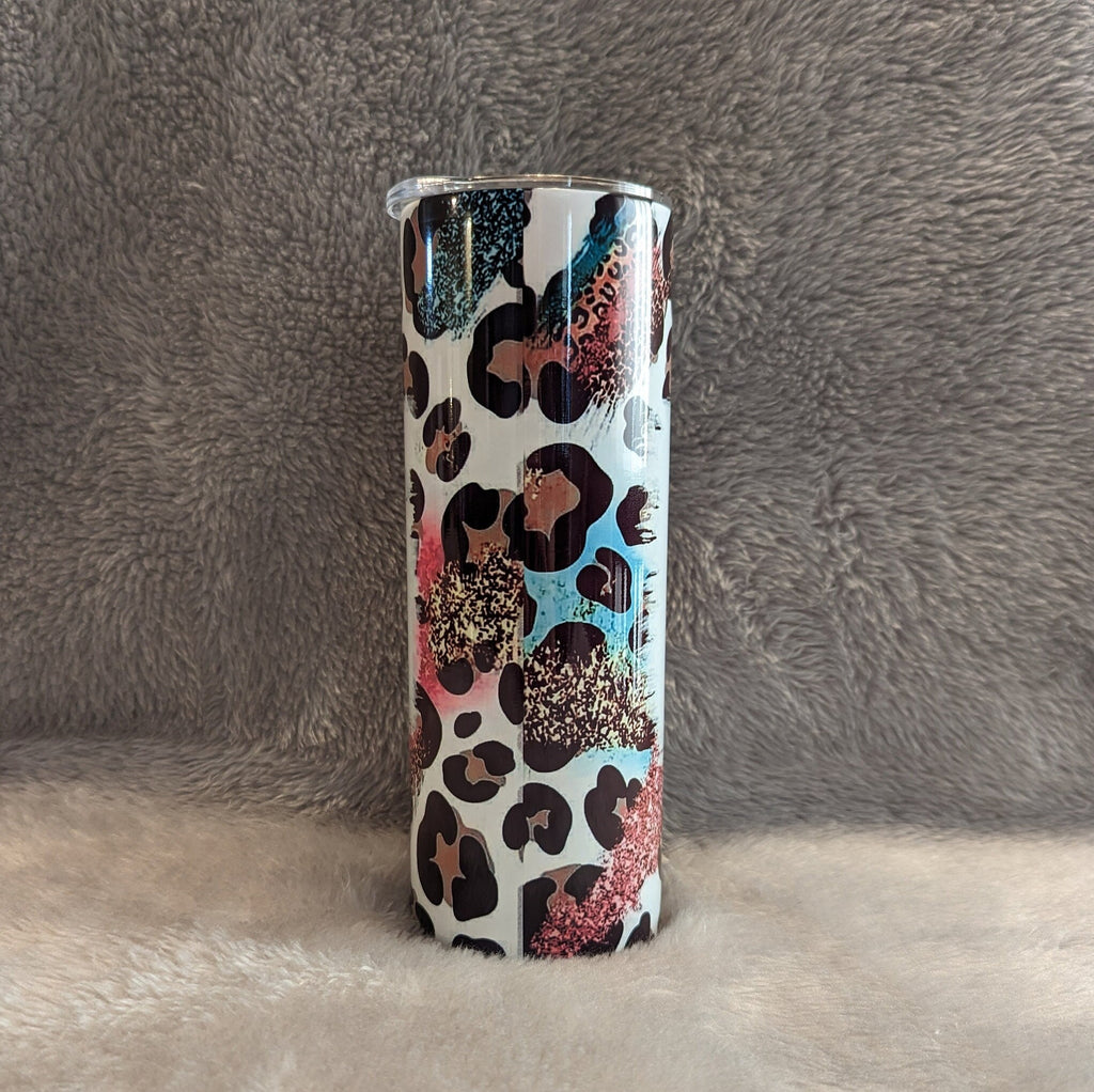 Glitter And Dirt MAMA Of Both Tumbler 20oz With Reusable Straw