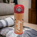 Kids Fishing Lure Water Bottle 12oz With Reusable Straw Can Be Personalized