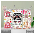 Baking Life Tumbler 20oz With Reusable Straw, Can Be Personalized