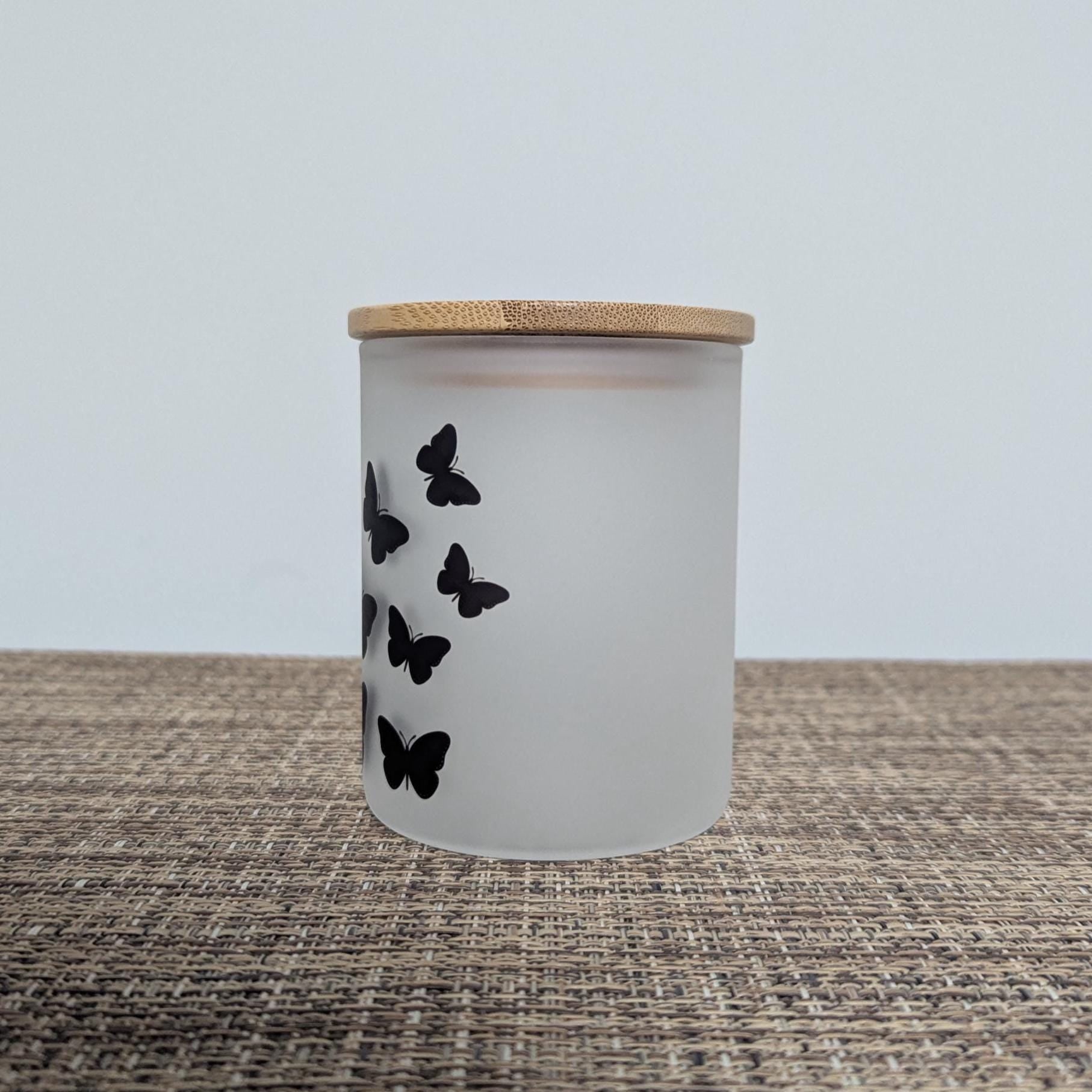 Butterflies are Nature's Angels Butterfly Candle Holder With A Battery Operated Flickering Tea Light