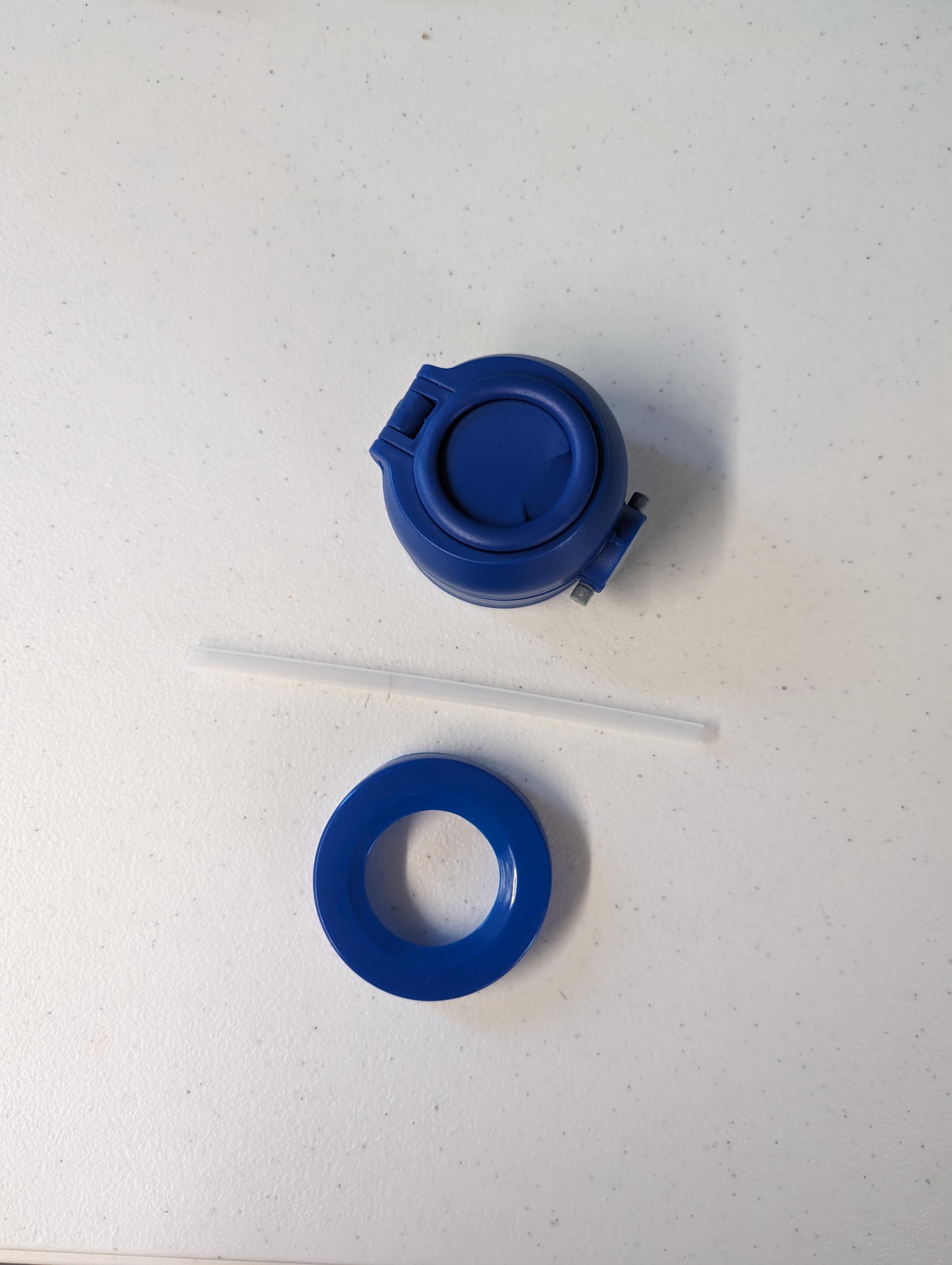 1 piece set of kids water bottle lid, straw and silicone bottom Replacements