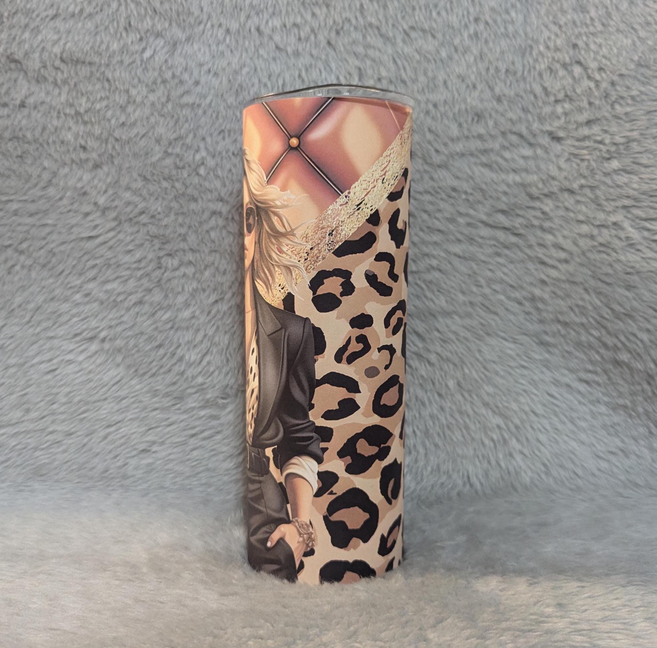 Boss Lady Tumbler 20oz With Reusable Straw, Can Be Personalized