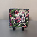 Slate Ladybug Picture With Display Legs