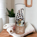 But First Coffee Gnomes Tumbler 20oz With Reusable Straw, Can Be Personalized