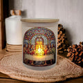 The Last Supper Candle Holder with A Flickering Tea Light