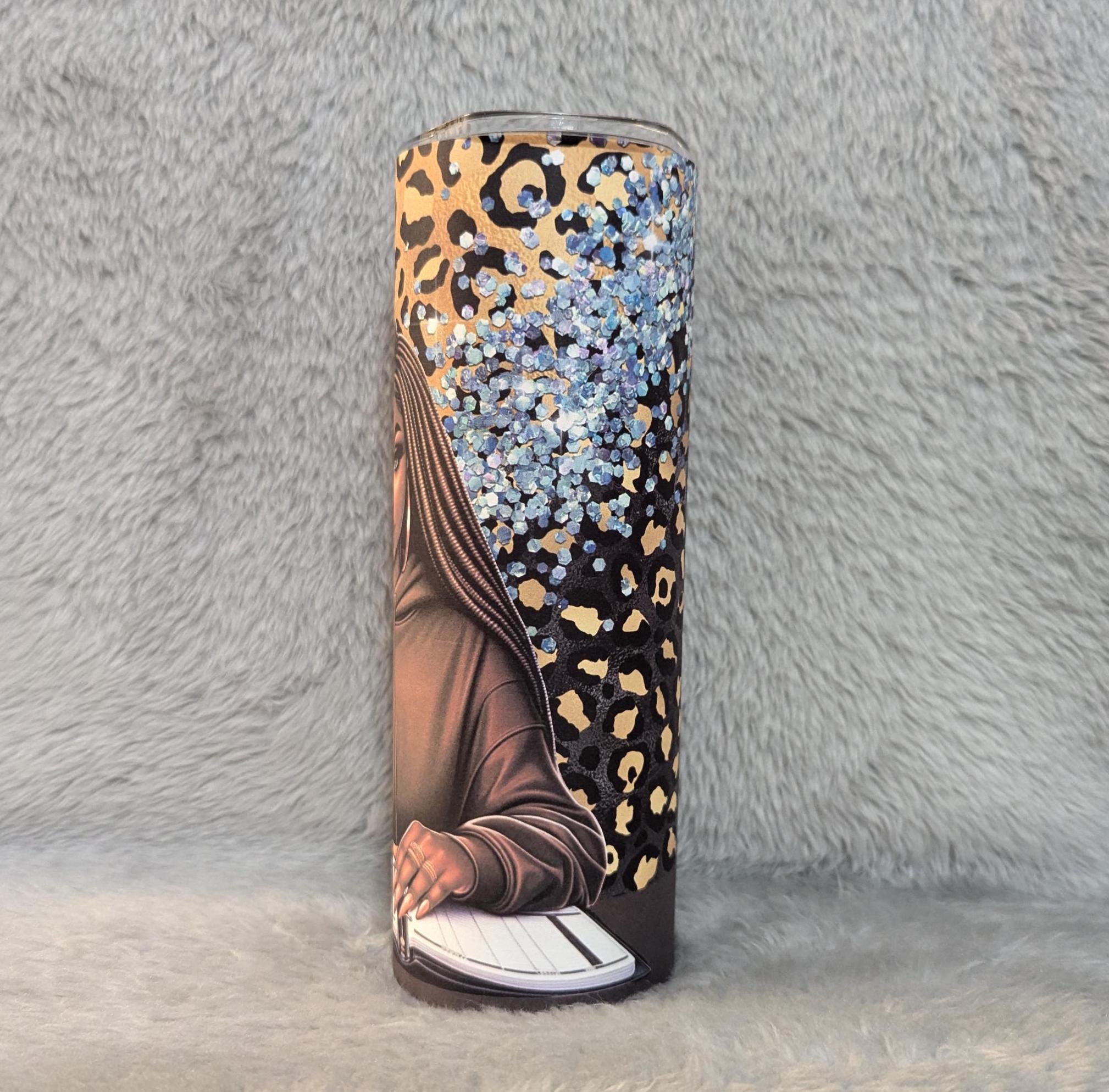 Boss Lady Tumbler 20oz With Reusable Straw, Can Be Personalized