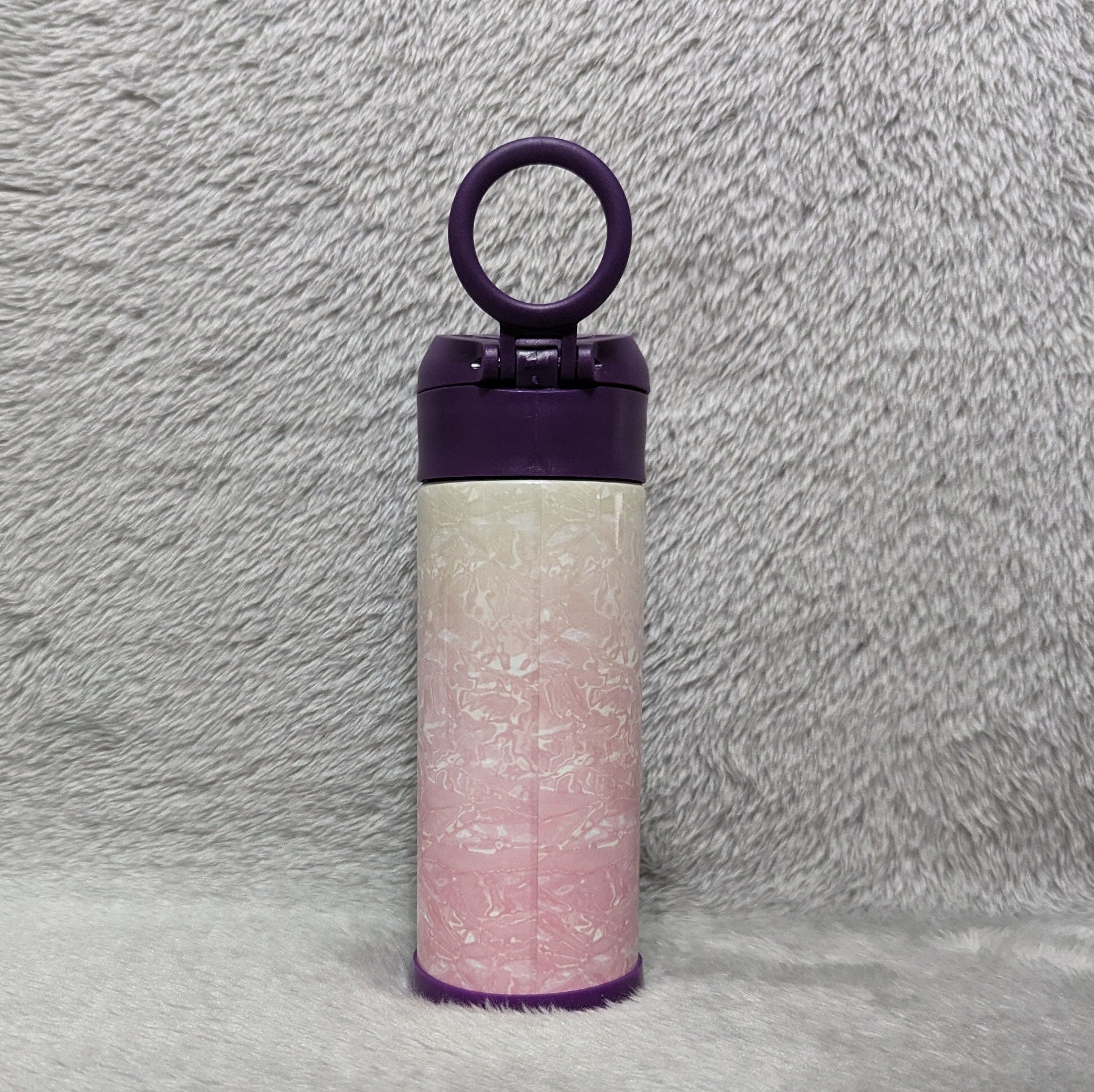 Kids Wolf Water Bottle 12oz With Reusable Straw Can Be Personalized