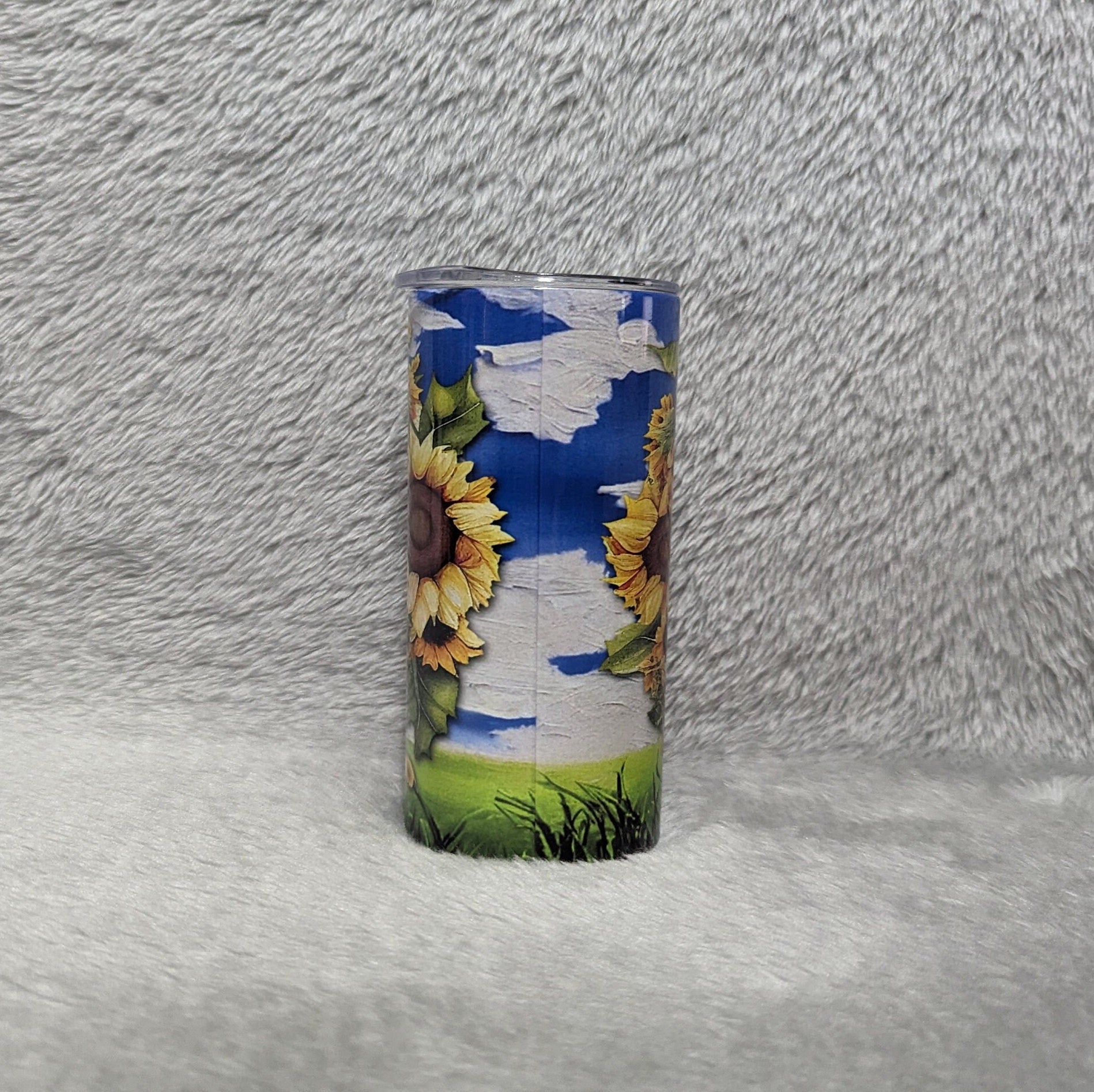 Kids Kitten Tumbler 20oz With Reusable Straw, Can Be Personalized