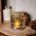 Teacher Inspired Candle Holder With A Battery Operated Flickering Tea Light