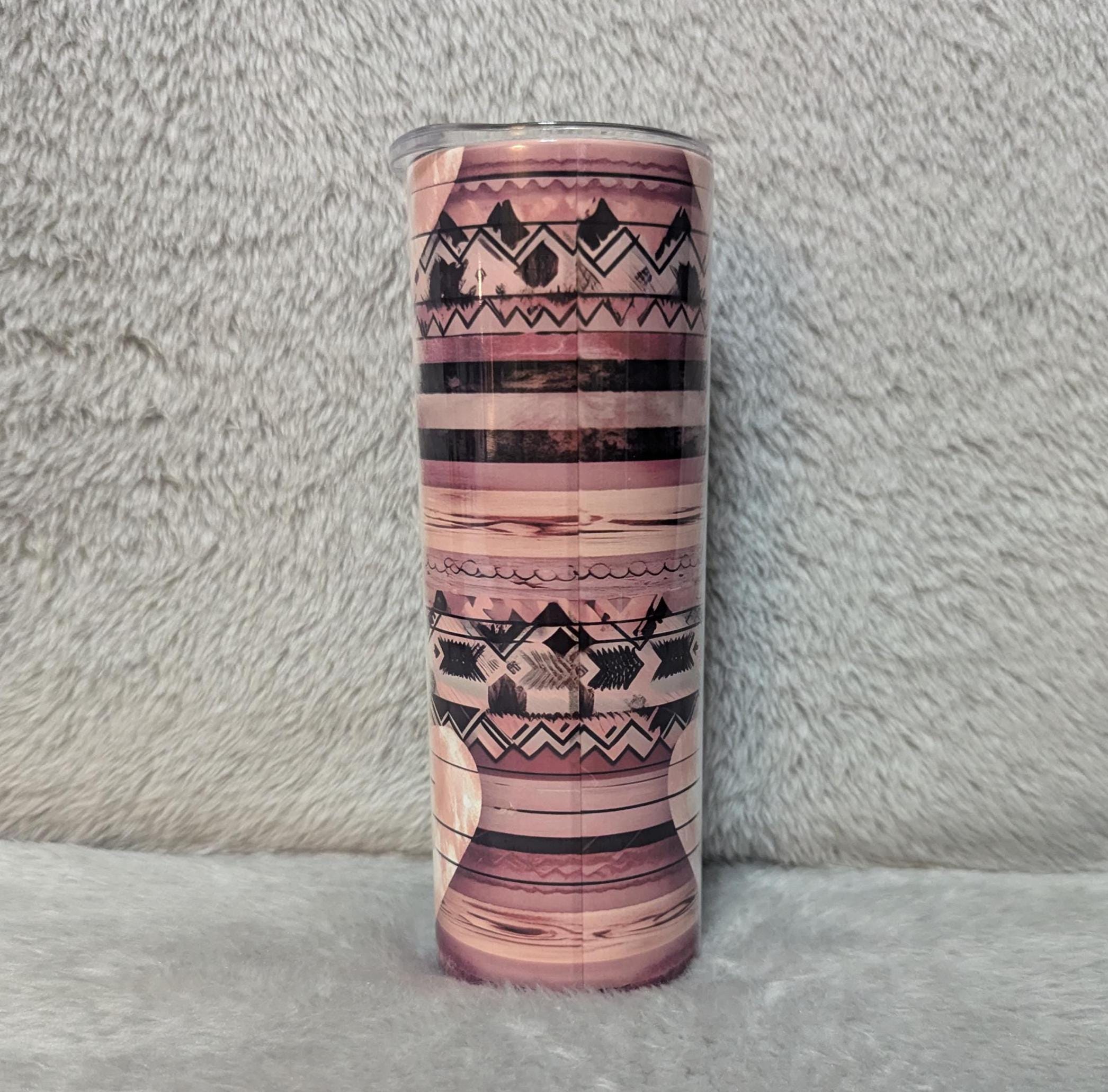 This Girl Loves Country Music Tumbler 20oz With Reusable Straw, Can Be Personalized