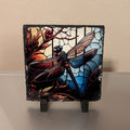 Slate Dragonfly Picture With Display Legs