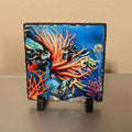 Sea Turtles Slate Picture With Display Legs