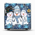 Slate Snowman Picture With Display Legs