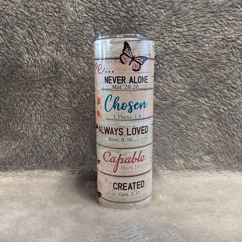 Empowering Woman Tumbler, Empowering Woman, Black Girl Magic, Gift For Her, Inspirational Gift, 20oz Insulated Tumbler With Straw